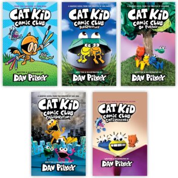 The Cat Kid Comic Club Collection A Graphic Novel #1-5 Book Set: From the Creator of Dog Man