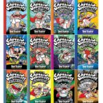 Captain Underpants Books 1-12 Complete FULL COLOR Collection