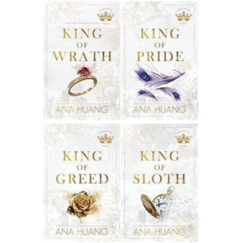Kings of Sin Series 4 Books Collection Set By Ana Huang (King of Wrath, King of Pride, King of Greed and King of Sloth)